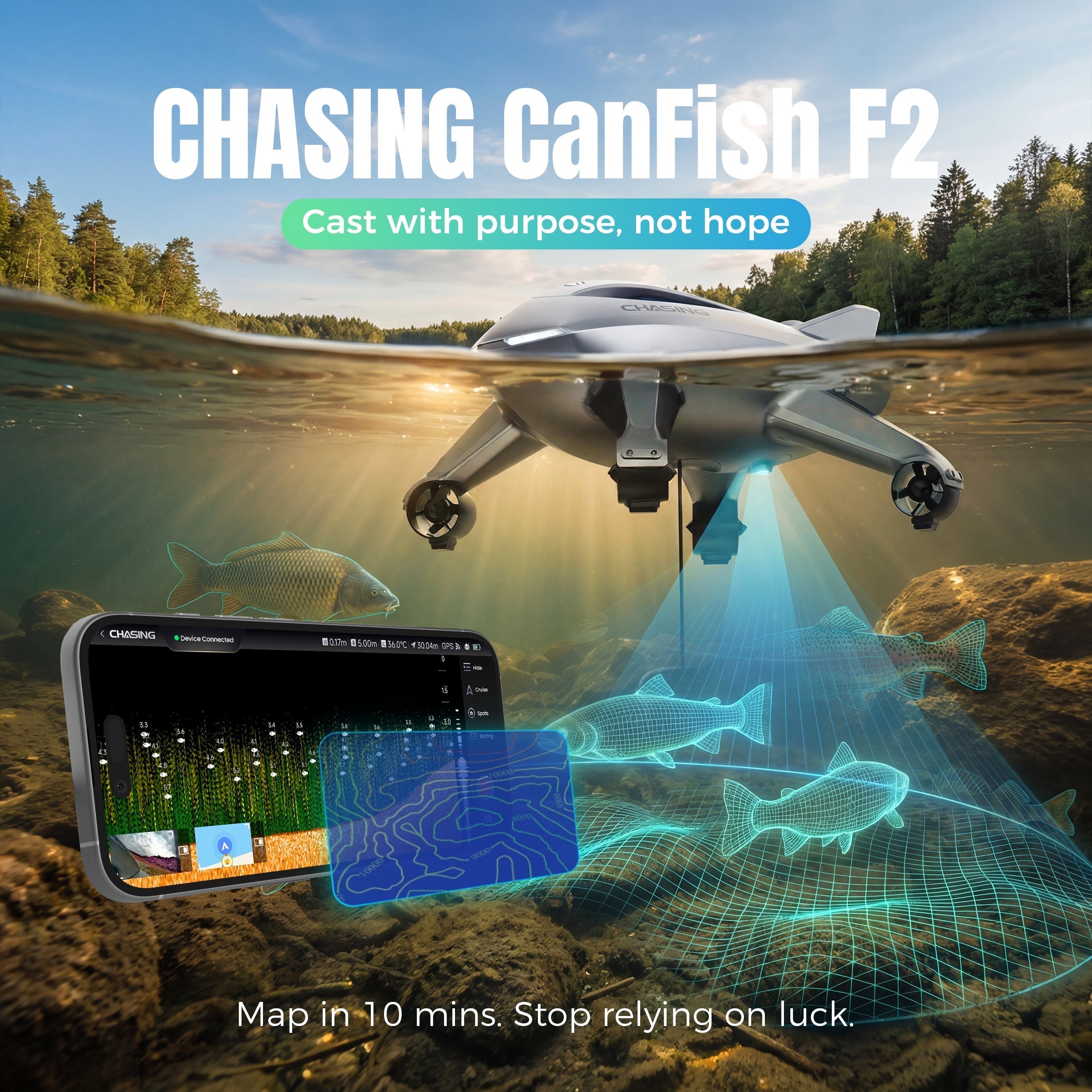 Acoustic Precision: Mapping the Abyss with the CHASING CanFish F2 Sonar
