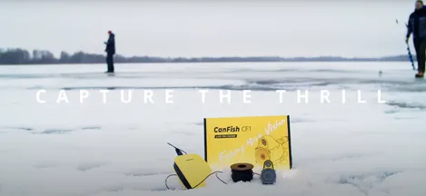 CanFish Chasing CF1 Live Underwater Fish Camera for Ice Fishing Fun