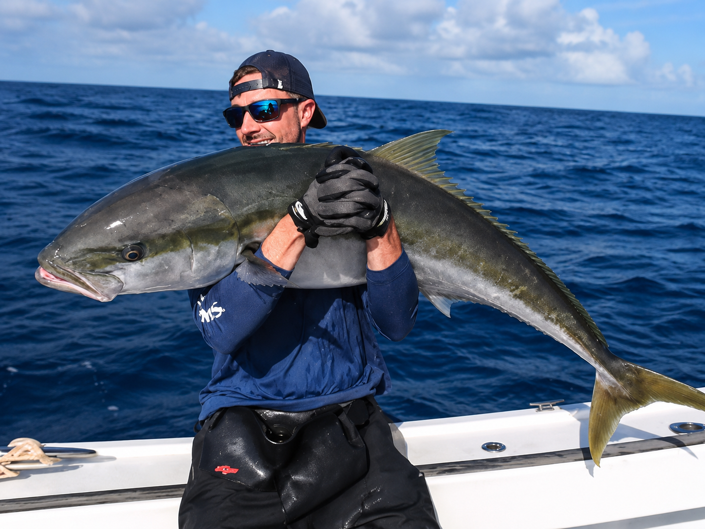 He Hooked a 100-lb Kingfish. Seconds Later, a Great White Came for the Camera.