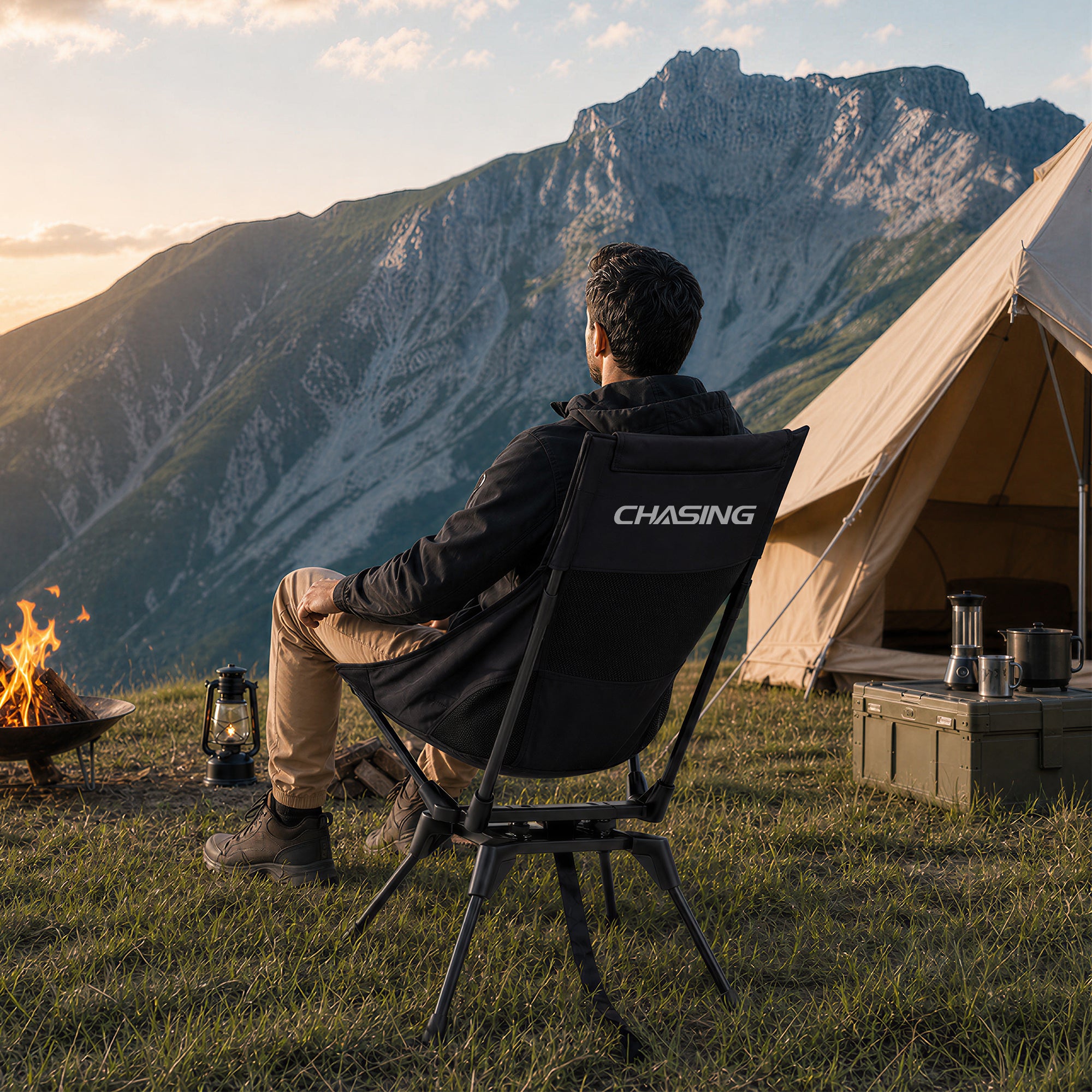 CHASING Swivel Outdoor Chair