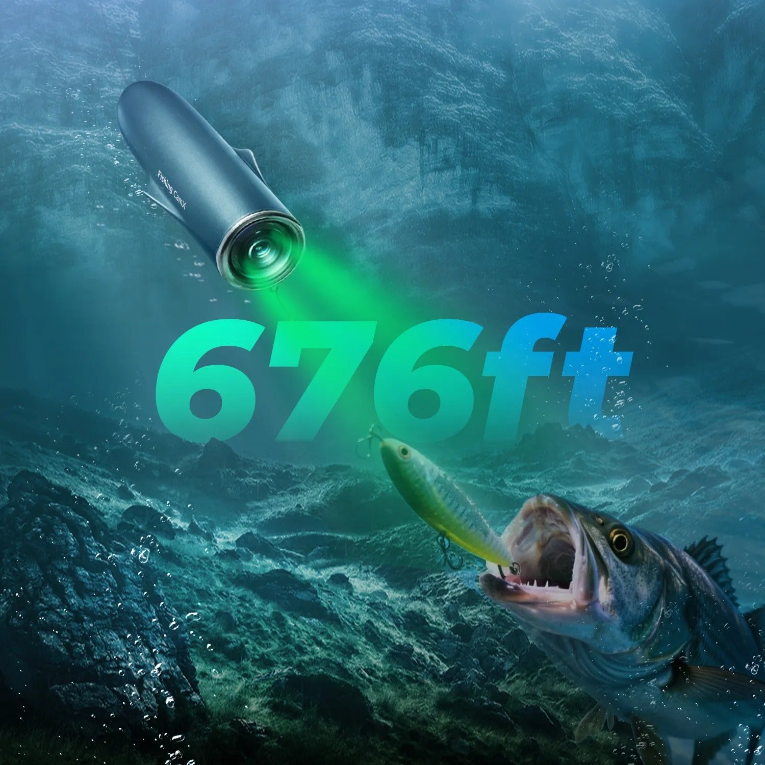 CanFish Fishing CamX Castable Fishing Camera