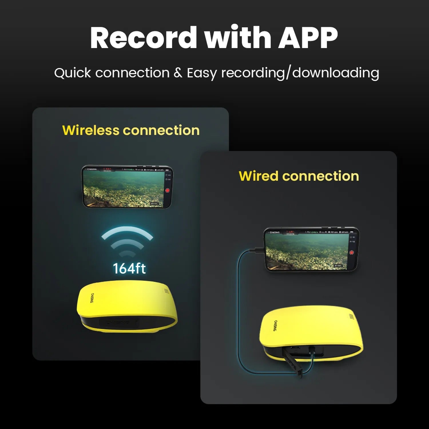 CanFish CF1 Portable Fish Finder Camera | See Fish in Real Time