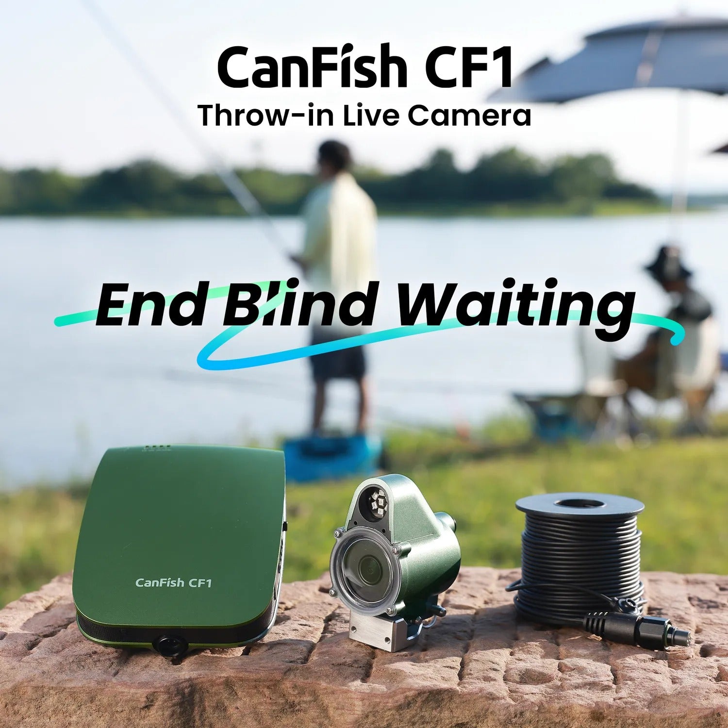 CanFish CF1 (2025) Live Underwater Fishing Camera for Carp Ice