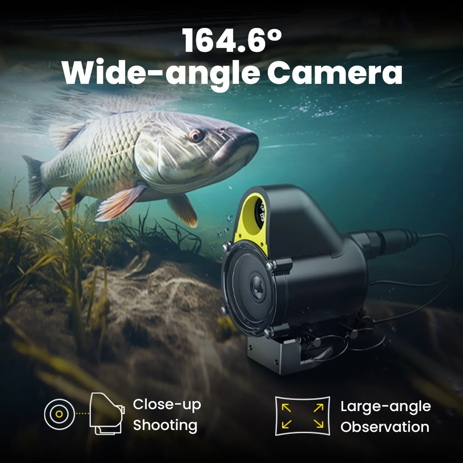 CanFish CF1 Portable Fish Finder Camera | See Fish in Real Time